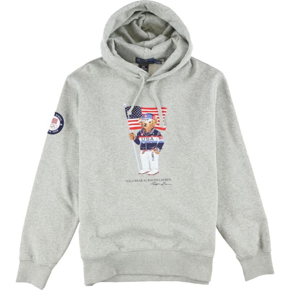 Ralph Lauren Mens Team USA 2024 Hoodie Sweatshirt, NWT